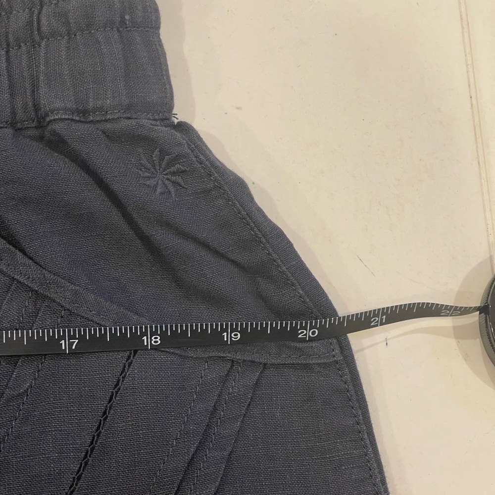 Athleta 100% Navy Linen Skirt - Picture 7 of 7